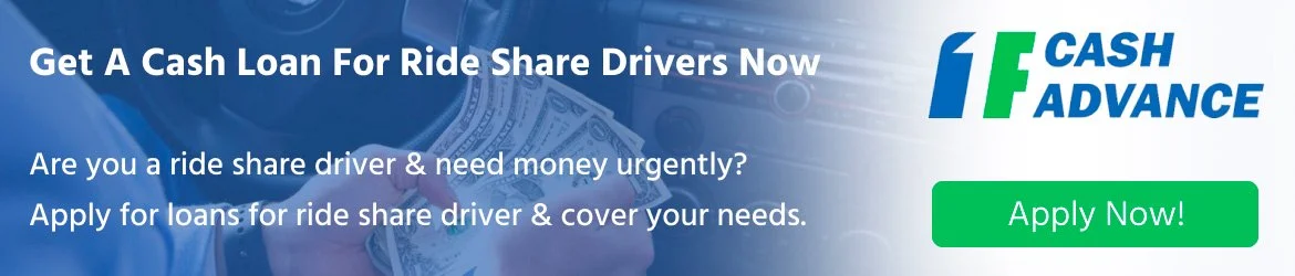 Get a Loan For Rideshare Drivers