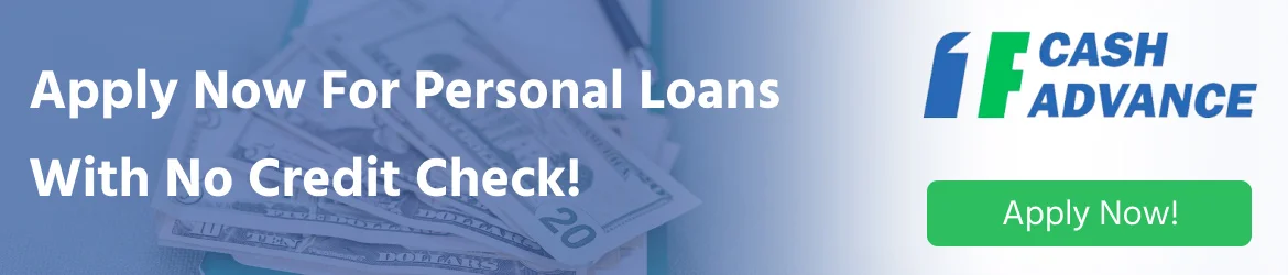Apply for a personal loan with no credit check