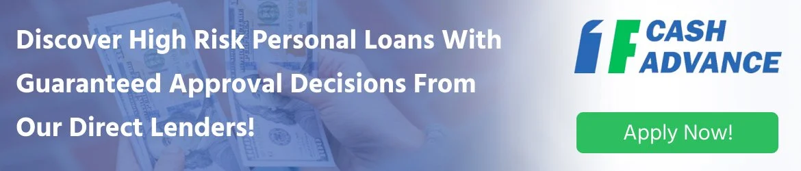 Get high risk personal loans with guaranteed approval