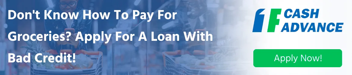 Get a loan for your grocery shopping