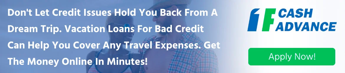 Finance a vacation with bad credit