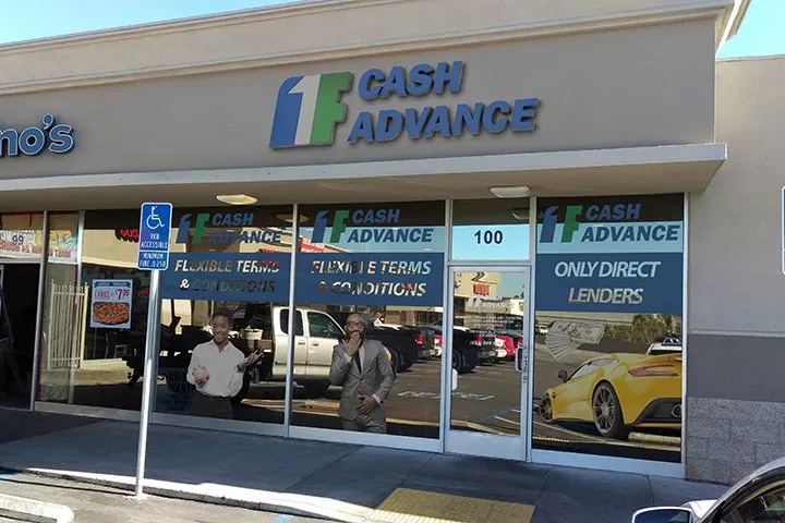 1F Cash Advance store in Orange, California