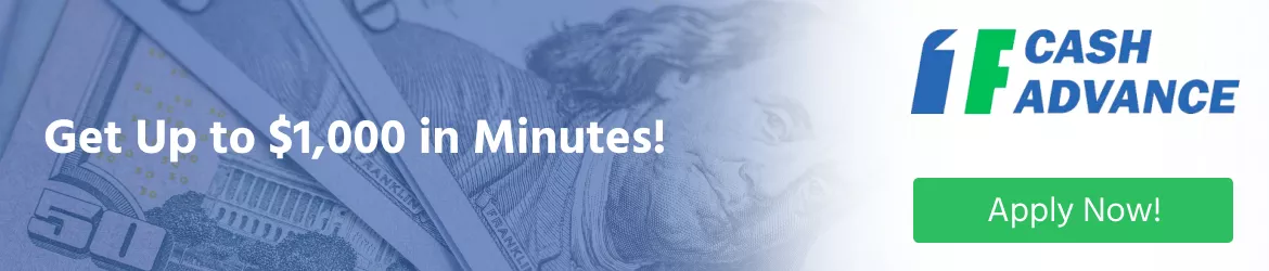 Get cash in minutes!